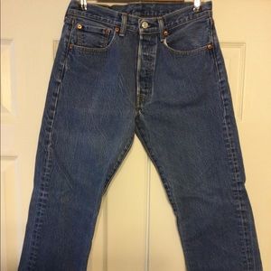 Levi 501 Button Fly Jeans 30”x30” Jeans